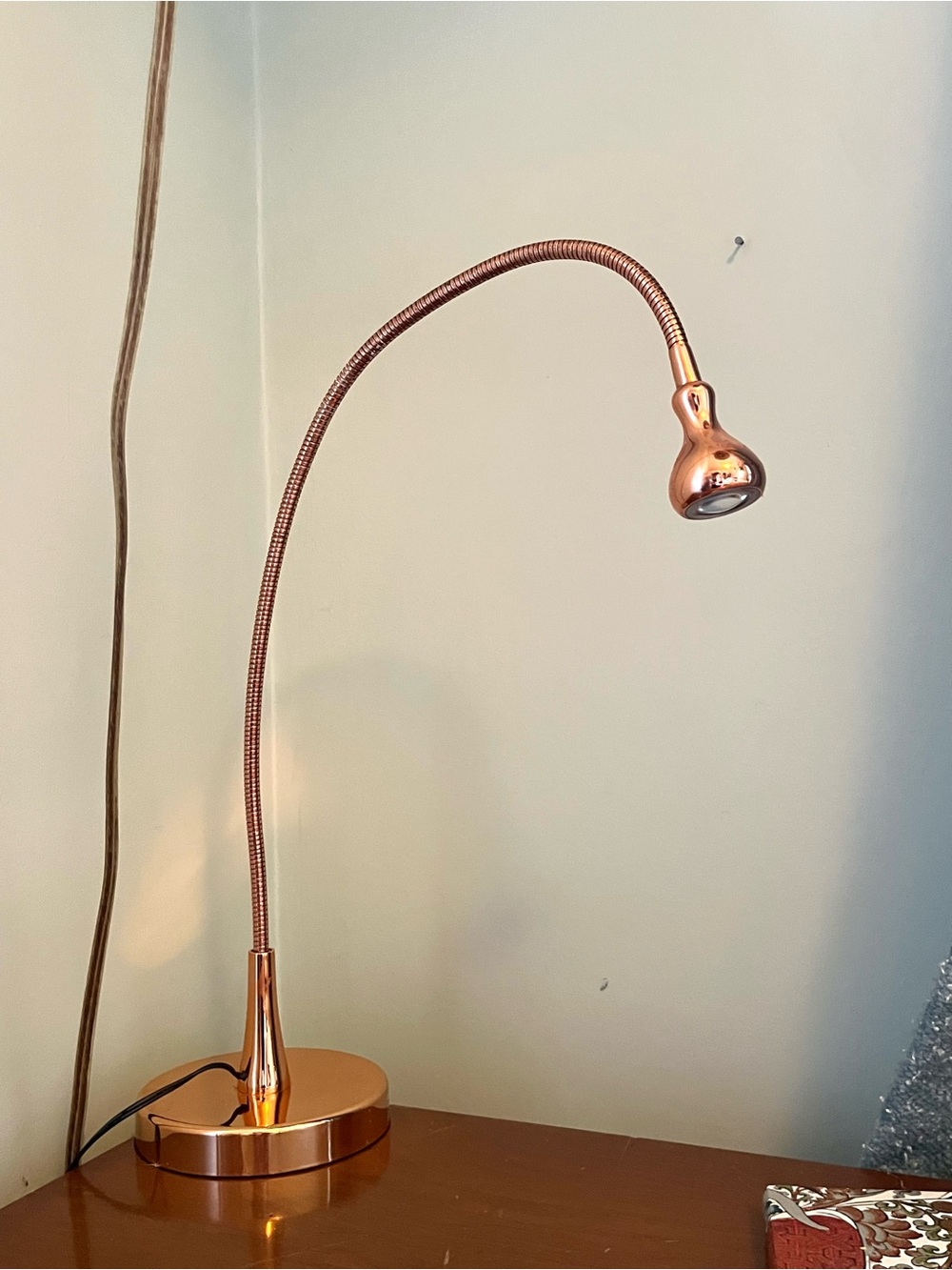 IKEA Discontinued Jansjo Copper Rose Flexible Gooseneck Lamp